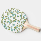 花パターン12 卓球ラケット (横)