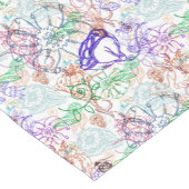 花パターン13 ショートテーブルランナー (コーナー)