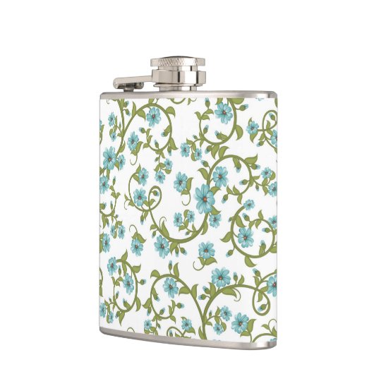 花パターン13 フラスク (左)