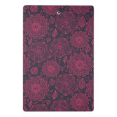 花パターン13 ミニクリップボード (裏面)