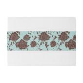 花パターン13 招待状ベリーバンド (裏面例)