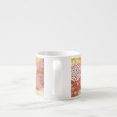 花パターン2 エスプレッソカップ (裏面)