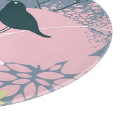 花パターン2 カッティングボード (角)