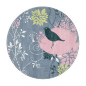 花パターン2 カッティングボード (正面)