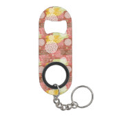 花パターン2 キーホルダー栓抜き (裏面)