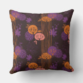 花パターン2 クッション (裏面)