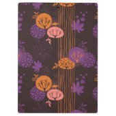 花パターン2 クリップボード (裏面)