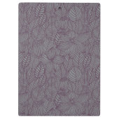 花パターン2 クリップボード (裏面)