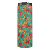 花パターン2 タンブラー (裏面)