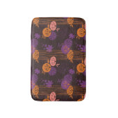 花パターン2 バスマット (正面縦)