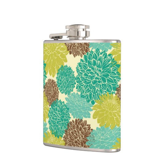 花パターン2 フラスク (左)