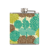 花パターン2 フラスク (裏面)