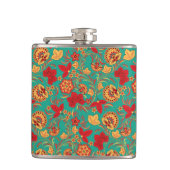 花パターン2 フラスク (正面)