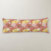 花パターン2 ボディピロー (裏面)