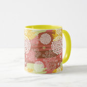 花パターン2 マグカップ (正面右)