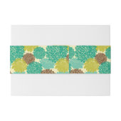 花パターン2 招待状ベリーバンド (裏面例)