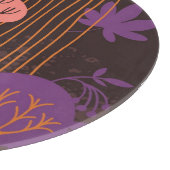 花パターン2 2 カッティングボード (角)