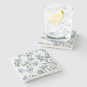 花パターン2 2 ストーンコースター (横)