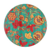 花パターン2 3 カッティングボード (正面)