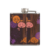 花パターン2 3 フラスク (裏面)