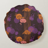 花パターン2 3 ラウンドクッション (裏面)