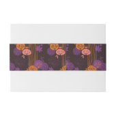 花パターン2 3 招待状ベリーバンド (裏面例)