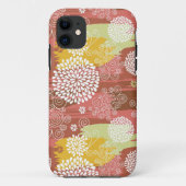 花パターン2 Case-Mate iPhoneケース (裏面)