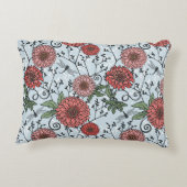 花パターン3 アクセントクッション (裏面)