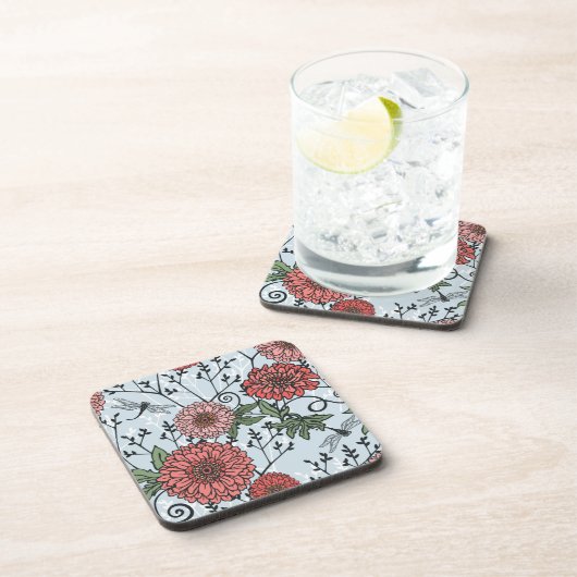 花パターン3 コースター (右側)