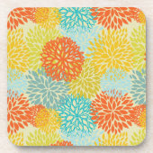 花パターン3 コースター (正面)
