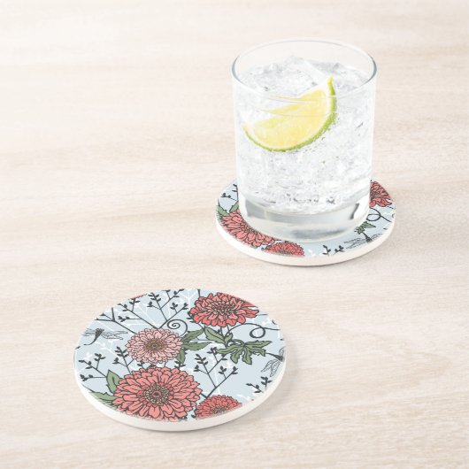 花パターン3 コースター (側面)