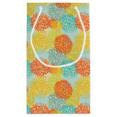 花パターン3 スモールペーパーバッグ (裏面)