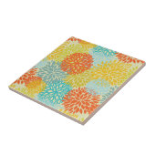 花パターン3 タイル (側面)