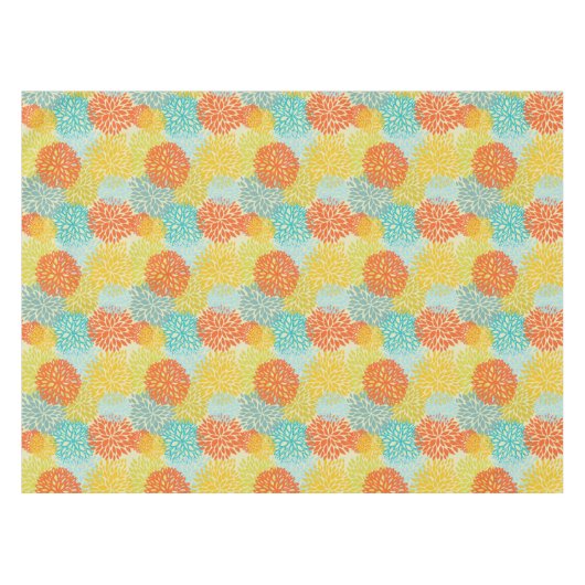 花パターン3 テーブルクロス (正面(横))