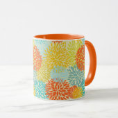 花パターン3 マグカップ (正面右)