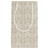 花パターン4 スモールペーパーバッグ (正面)