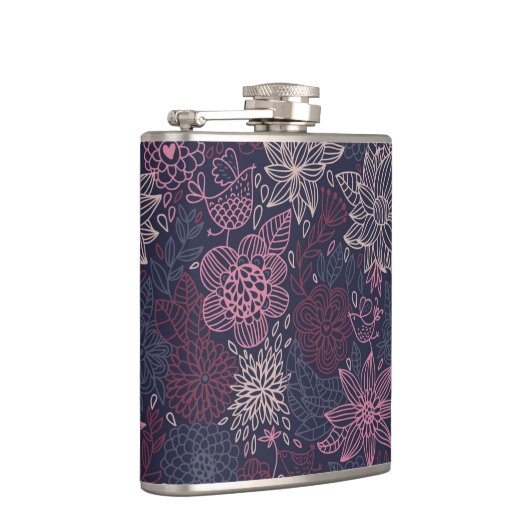 花パターン4 フラスク (右)