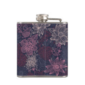 花パターン4 フラスク (裏面)