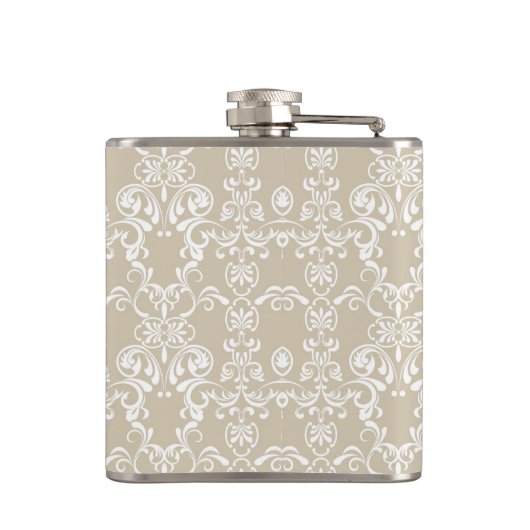 花パターン4 フラスク (裏面)