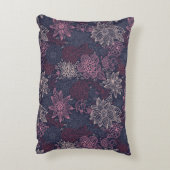 花パターン4 2 アクセントクッション (裏面(縦))