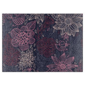 花パターン4 2 カッティングボード (正面)