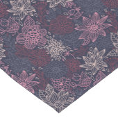 花パターン4 2 ショートテーブルランナー (コーナー)