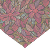 花パターン4 3 ショートテーブルランナー (コーナー)