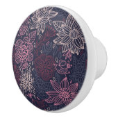 花パターン4 3 セラミックノブ (右)