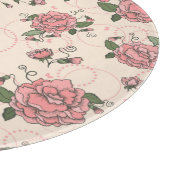 花パターン5 カッティングボード (角)