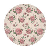 花パターン5 カッティングボード (正面)