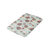 花パターン5 バスマット (アングル)