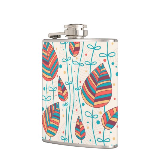 花パターン5 フラスク (左)