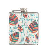 花パターン5 フラスク (正面)