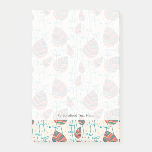 花パターン5 ポストイット (正面)